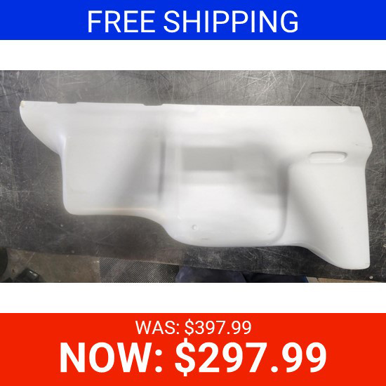 BLEMISHED: CSM Fiberglass AC Custom Cover For Peterbilt 375, 377, 378, 379 & 385