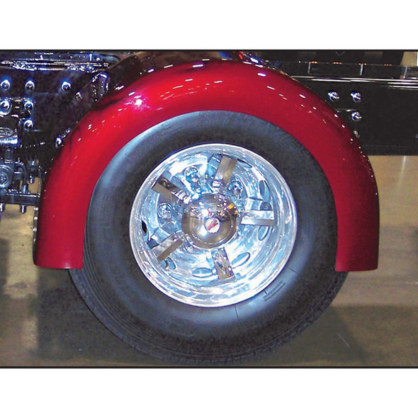 Fiberglass Single Radius Rear Fenders With 6 Inch Side Walls- Set Of 4 Fiberglass Single Radius Rear Fenders With 6 Inch Side Walls- Set Of 4
