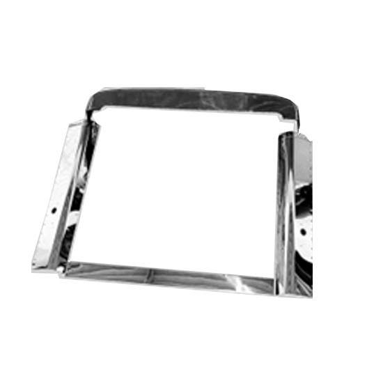Stainless Steel Grille Surround Replaces 13-03514P By BESTfit For Peterbilt 379