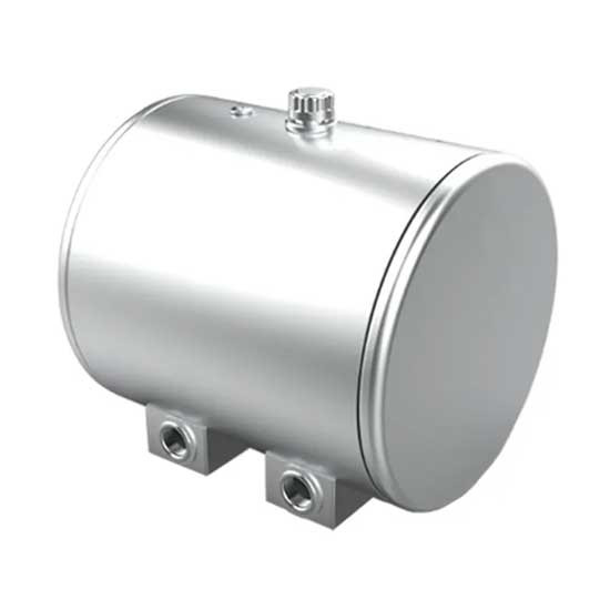 50 Gallon Aluminum Saddle Mount Hydraulic Tank 24 X 27 Inch