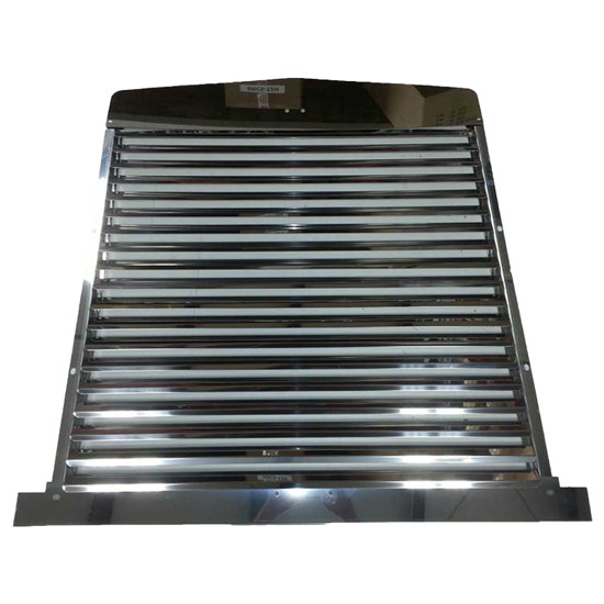 Hood Grille With Horizontal Louvered For Kenworth W900L