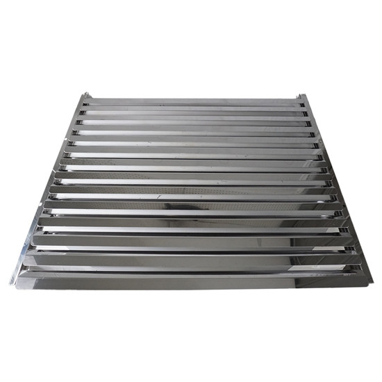 Grille With 4 Inch Wide Louvers For Kenworth W900B