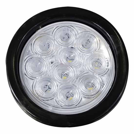 4 Inch White LED Backup Kit