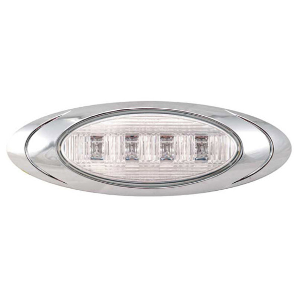 P1 LED Marker And Clearance Light  With Packard Plug - Amber LED/ Clear Lens P1 LED Marker And Clearance Light  With Packard Plug - Amber LED/ Clear Lens