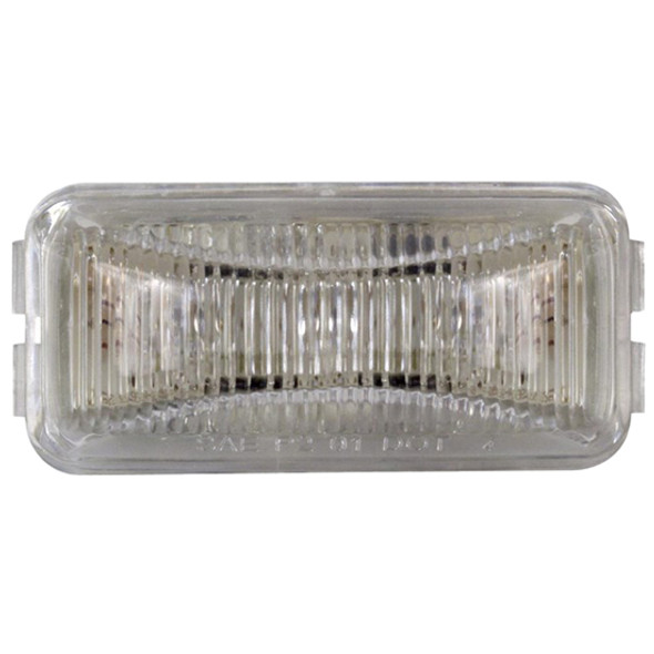 Snap In Mini Rectangular Marker Clearance Light - Amber LED / Clear Lens Snap In Mini Rectangular Marker Clearance Light - Amber LED / Clear Lens