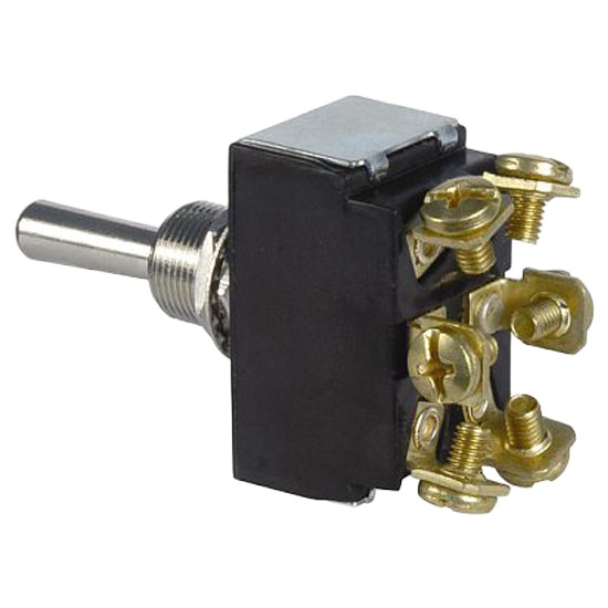 Heavy-Duty On/On Toggle Switch DPDT 12 Volt