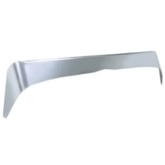 Stainless Steel Aero Style Bug Shield For Peterbilt 379 Extended Hood
