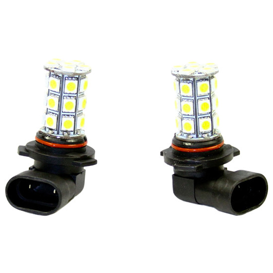 9005 White LED Bulb 5050 LED Chip 360 Lumens 360 Degree W/ 30 Diode - Pair