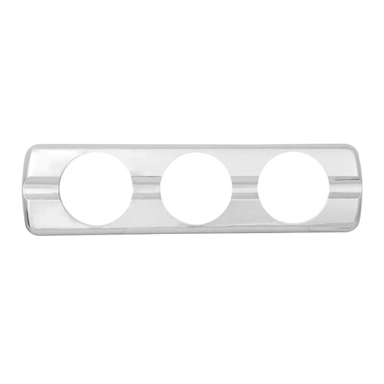 Chrome Plastic Dash AC Control Cover For Freightliner Cascadia 113/125 & 116/126