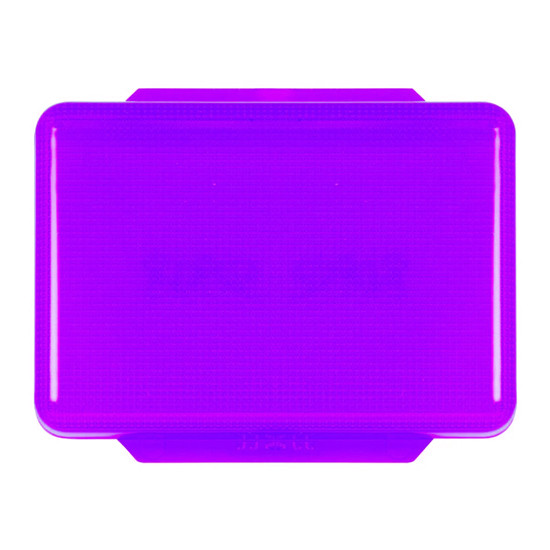 Purple Rectangular Dome Light Lens For Peterbilt 370 Series