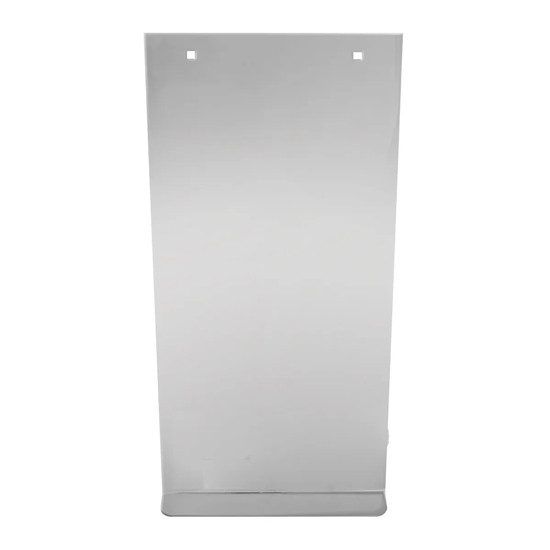 20 Inch Stainless Steel Anti-Sail Mud Flap Plate - Plain