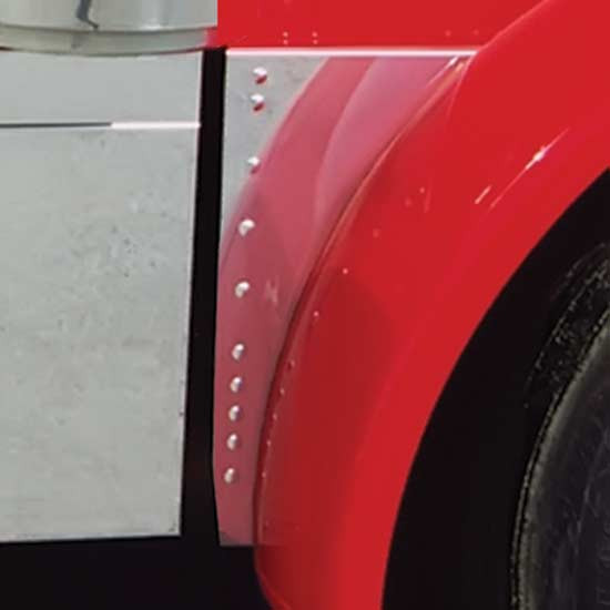 Lower SS Hood Panel Rivet Mount For Peterbilt 379 119BBC