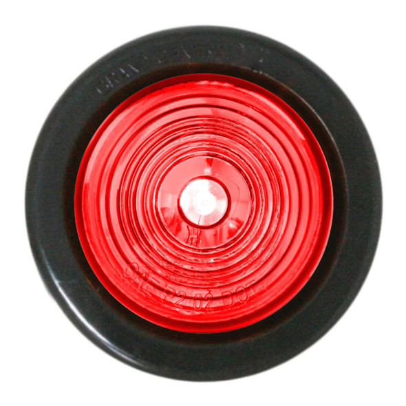 2 Inch Red Marker Light W/Grommet & Pigtails 2 Inch Red Marker Light W/Grommet & Pigtails