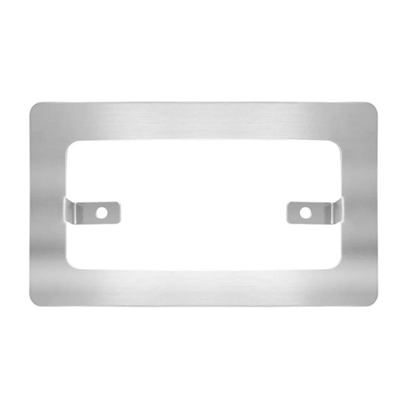 5 7/8 Inch Stainless Steel Rectangular Cab Visor Light Bezel 5 7/8 Inch Stainless Steel Rectangular Cab Visor Light Bezel
