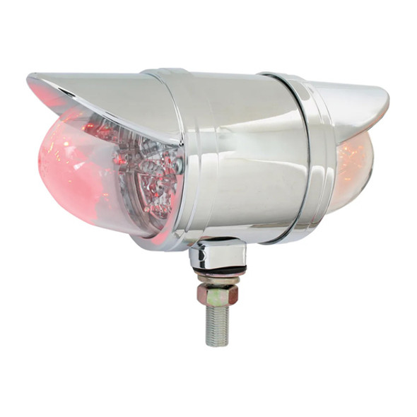 Double Face Spyder LED Pedestal Light With Visors Double Face Spyder LED Pedestal Light With Visors