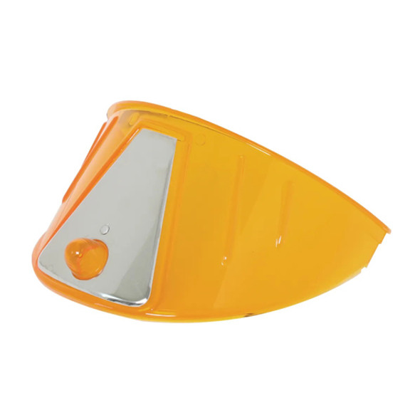 7 Inch Amber Acrylic Headlight Visor 7 Inch Amber Acrylic Headlight Visor