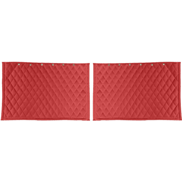 24 X 18 Inch Red Quilted Quarter Fender Guards 24 X 18 Inch Red Quilted Quarter Fender Guards