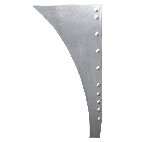 SS Hood Extension For Peterbilt 379 Short Hood
