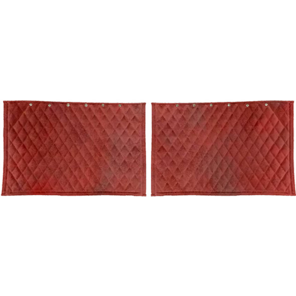 Wine Quilted Covers For Rear Half or Quarter Fenders Wine Quilted Covers For Rear Half or Quarter Fenders