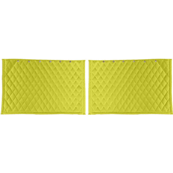27 X 18 Inch Yellow Quilted Fender Cover With Snaps 27 X 18 Inch Yellow Quilted Fender Cover With Snaps