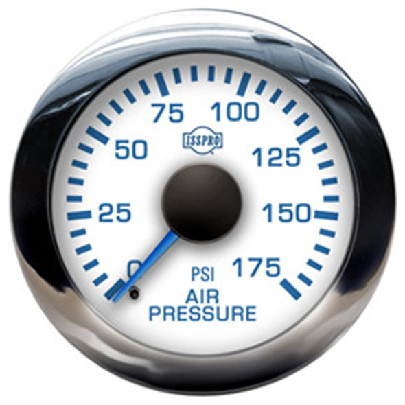 Isspro EV2 2-1/16 Inch Air Pressure Gauge Kit 0-175 PSI With Built In Warning Light Isspro EV2 2-1/16 Inch Air Pressure Gauge Kit 0-175 PSI With Built In Warning Light