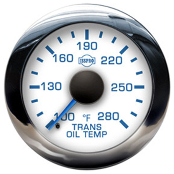 Isspro EV2 2-1/16 Inch Transmission Oil Temperature Gauge Kit 100-280F  With Built In Warning Light Isspro EV2 2-1/16 Inch Transmission Oil Temperature Gauge Kit 100-280F  With Built In Warning Light