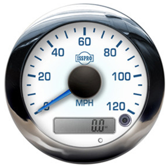 Isspro EV2 2-1/16 Inch Speedometer Gauge Kit With Built In Warning Light & LCD Meter Isspro EV2 2-1/16 Inch Speedometer Gauge Kit With Built In Warning Light & LCD Meter