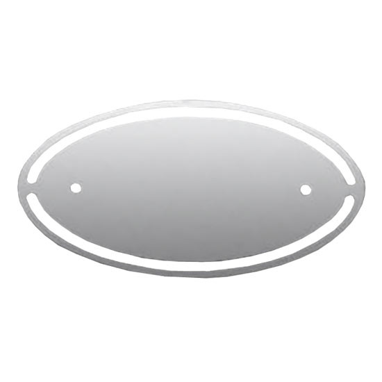 Oval Emblem Accent With Cutouts For Peterbilt