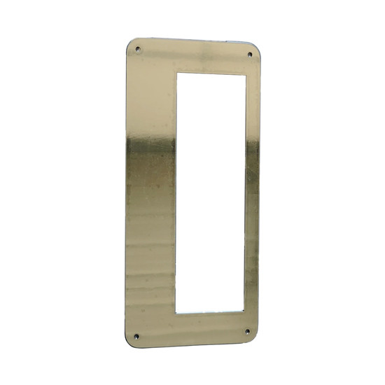 RoadWorks Stainless Steel CB Face Radio Plate For Freightliner