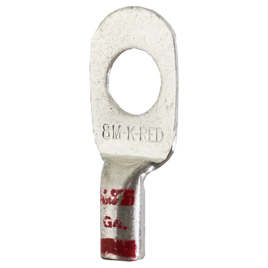 Stud Battery Cable Lug 4 Gauge, 3/8 Inch Stud Hole