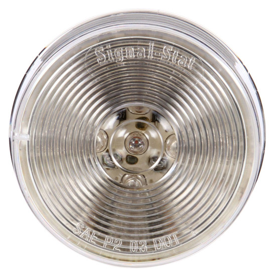 2.5 Inch Round Marker Light 13 Diode - Amber LED / Clear Lens