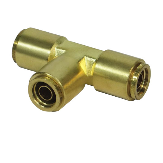 3/8 Inch Brass PLC Union Tee