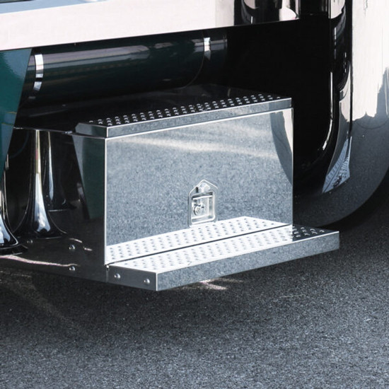 Stainless Steel Tool Box Replacement 30 Inch W/ Hardware For Peterbilt