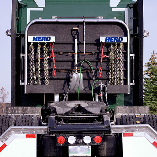 100 Series Cab Guard 75 X 80 Inch With Short Chain Tray