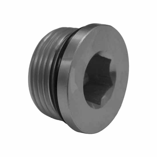 1-5/16 Inch-12 Steel O-Ring Boss Hex Plug Hollow 706850016, OBHHP16