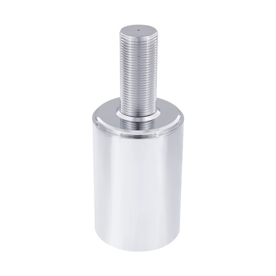 3 Inch Chrome Lug Nut Cover Extension - 33 MM Thread On