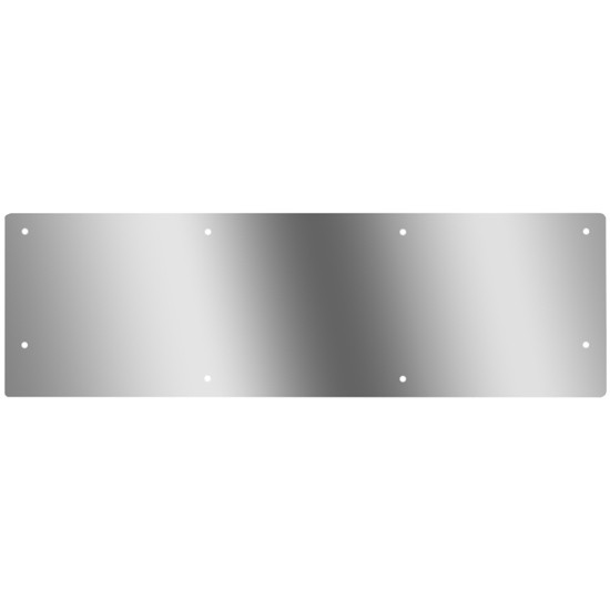Stainless Steel Battery Box Cover 30 X 12.5 Inch For Peterbilt 378, 379, 388, 389/Glider
