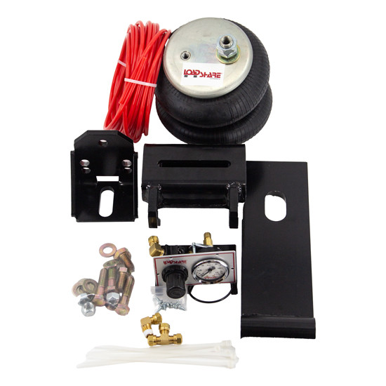 Load-Share Front Air Ride Kit For 3 1/2 Square Top Standard Modified Double Convoluted Air Bag For Peterbilt 352