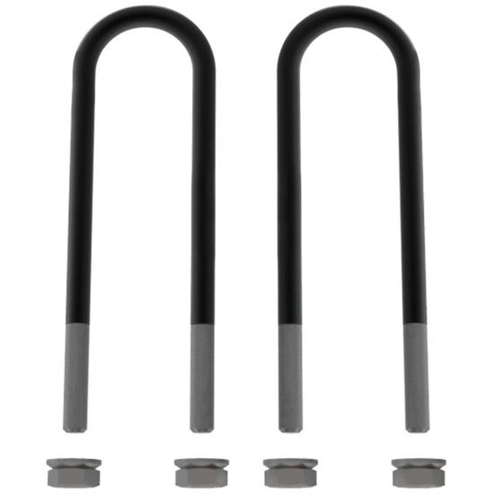 BESTfit Round U-Bolt Kit 22-1.5MM X 84MM X 365MM Replaces 03-08693-365 For Peterbilt New Low Air Leaf