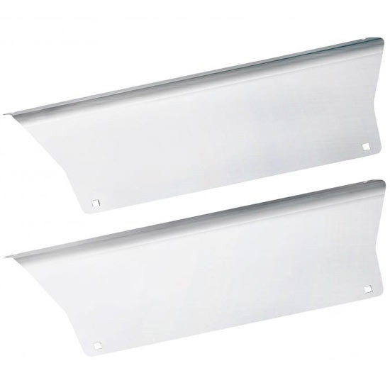 430 Stainless Steel Upper Rear Fairing Step Trim Plates For Peterbilt 579 2013-2021 - Pair
