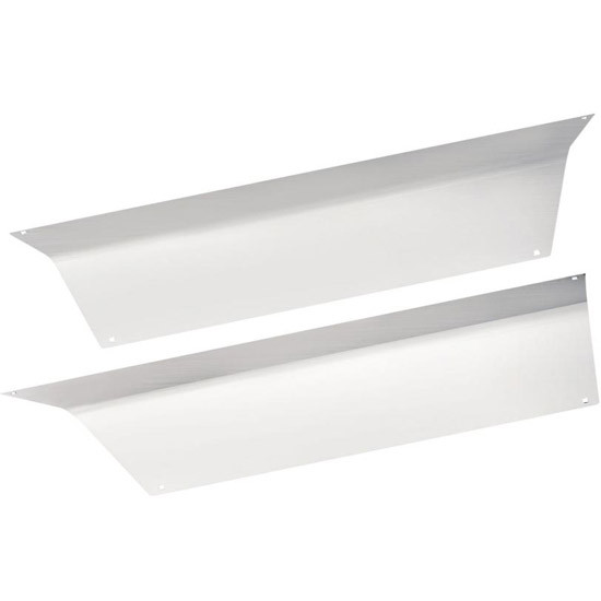 430 Stainless Steel Upper Front Fairing Step Trim Plate For Peterbilt 579 2013-2021 - Pair