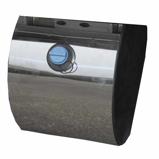 Valley Chrome Stainless Steel Urea Fuel Tank Cover For Peterbilt 389