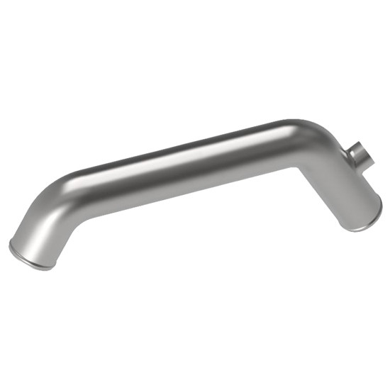 Stainless Steel Radiator Pipe W/ 2 Bends & 3 Inch Diameter For Kenworth W900B/L & Aerocab