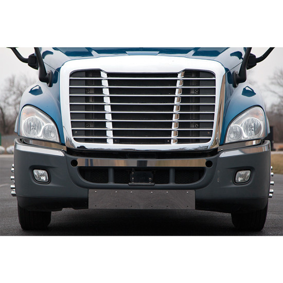 Front Blank License Plate Holder For Freightliner Cascadia 113, 125, 116, 126