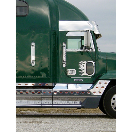 Stainless Steel Cab Grab Handle Trims For Freightliner