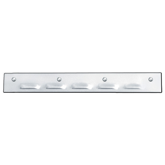 24 Inch Stainless Steel Universal Louvered Top Flat Accent Trim