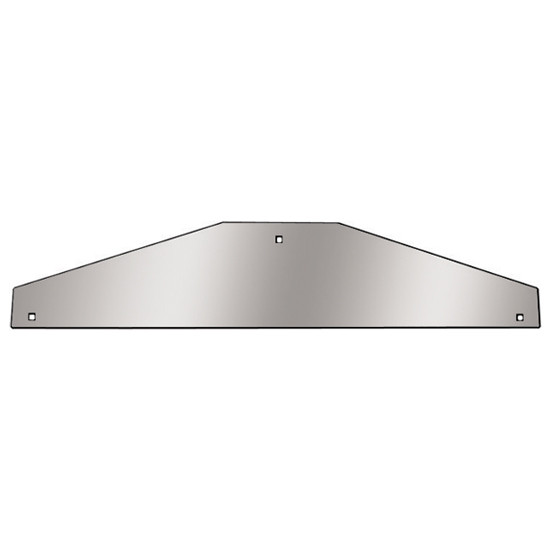 Stainless Steel Front Mud Flap Accent Trims