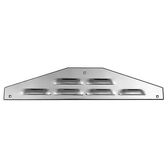 Stainless Steel Louvered Top Flap Accent Trims