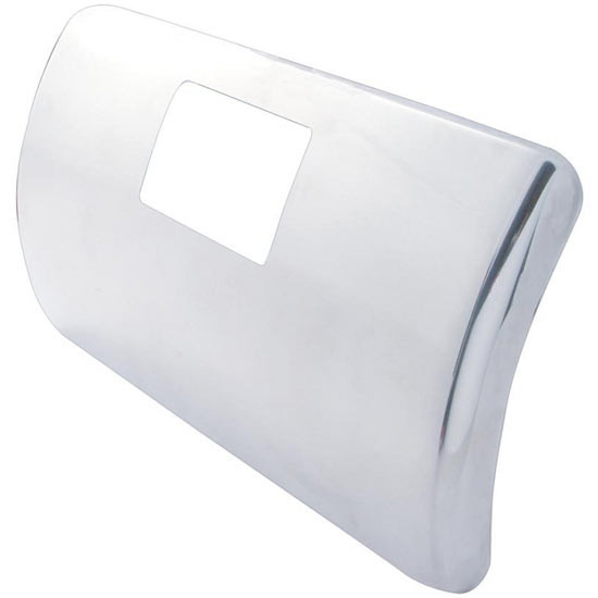 Glove Box Cover - Stainless Steel For Peterbilt 2006 & Newer