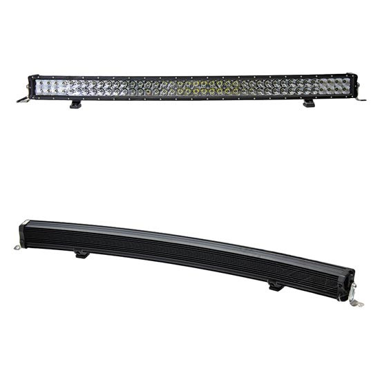 45.5 Inch LED Flood / Spot Combo Light Bar With Writing And Switch - Bottom or Side Mount